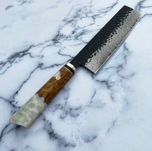 Pearl Carbon Drip II - Nakiri Knife
