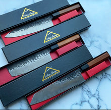 Load image into Gallery viewer, Carbon Drip Chef Knife Set