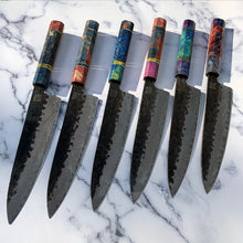 Load image into Gallery viewer, Technicoloured Chef Knife