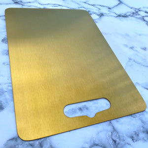 Gold Stainless Steel Board