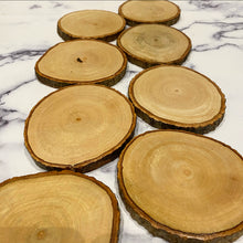 Load image into Gallery viewer, Natural Wooden Coasters
