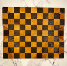 Load image into Gallery viewer, Maple and Walnut Checkered Chopping Board
