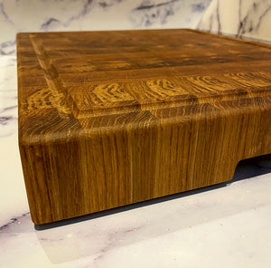 White Oak End Grain Chopping Board