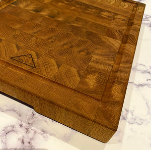 White Oak End Grain Chopping Board