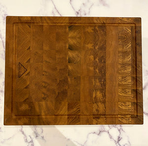White Oak End Grain Chopping Board
