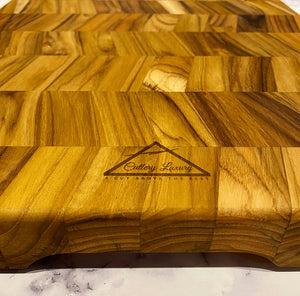 Acacia Wood End Grain Chopping Board