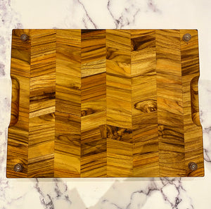 Acacia Wood End Grain Chopping Board