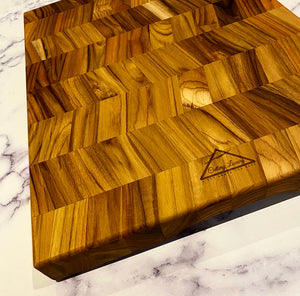 Acacia Wood End Grain Chopping Board