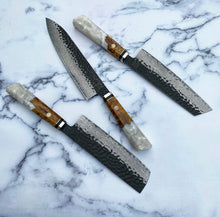 Load image into Gallery viewer, Pearl Carbon Drip II - Knife Set
