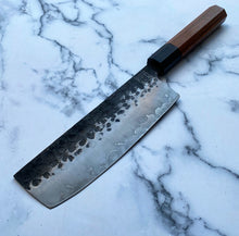 Load image into Gallery viewer, Carbon Drip Nakiri Knife
