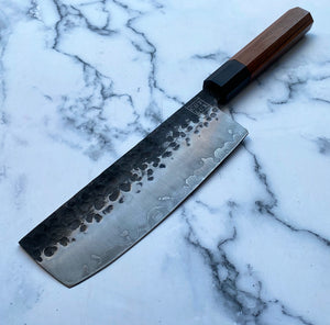 Carbon Drip Nakiri Knife