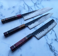 Load image into Gallery viewer, Technicoloured Chef Knife Set
