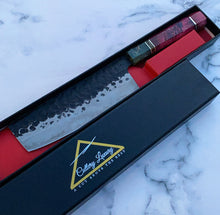 Load image into Gallery viewer, Technicoloured Nakiri Knife

