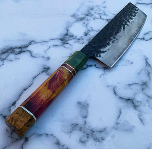 Technicoloured Nakiri Knife