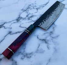 Load image into Gallery viewer, Technicoloured Nakiri Knife
