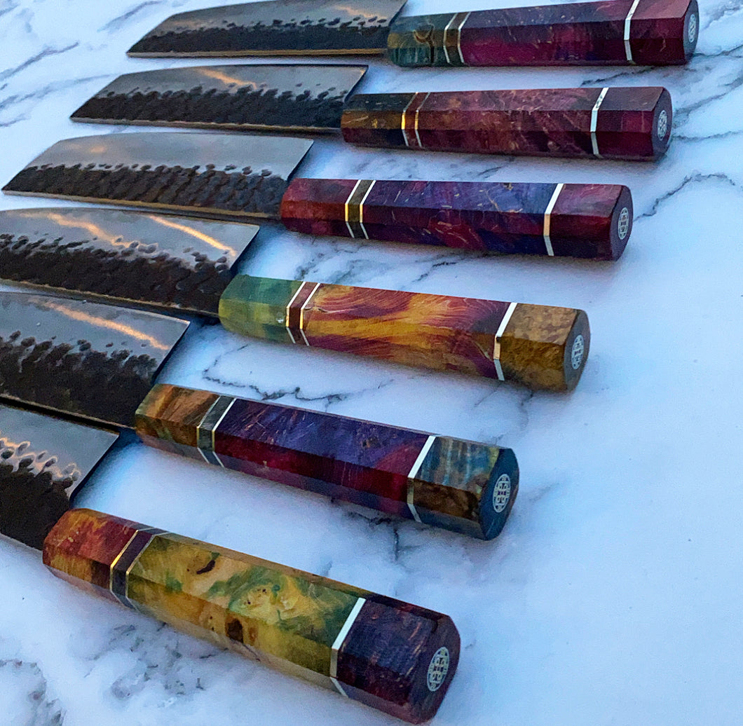 Technicoloured Nakiri Knife
