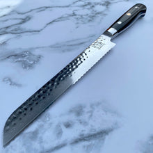 Load image into Gallery viewer, Hammered Bread Knife
