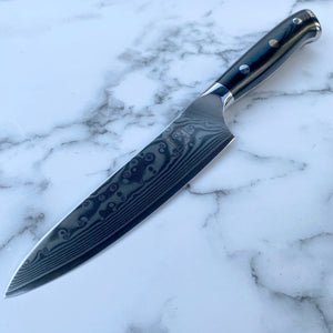 Damascus Utility Knife