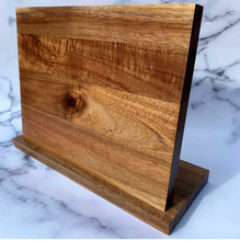 Load image into Gallery viewer, Acacia Wood Magnetic Knife Block
