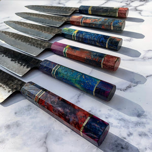 Technicoloured Chef Knife