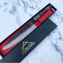 Load image into Gallery viewer, Technicoloured Chef Knife
