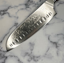 Load image into Gallery viewer, Galaxy Damascus Santoku Kitchen Knife
