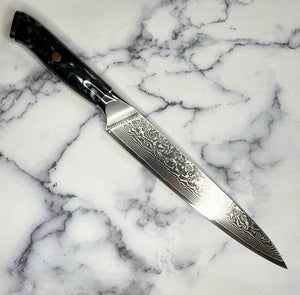 Galaxy Damascus Slicing Chef Knife