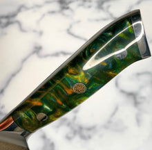 Load image into Gallery viewer, Galaxy Damascus Slicing Chef Knife
