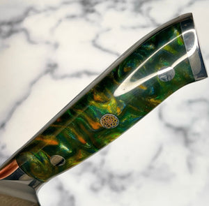 Galaxy Damascus Slicing Chef Knife